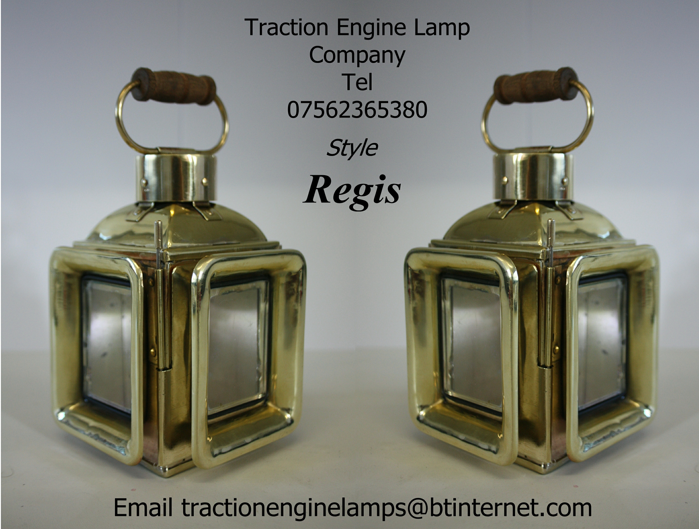 Regis Tracton engine Lamp